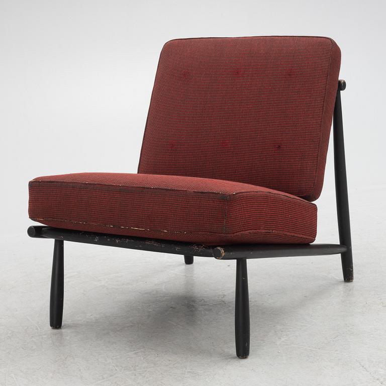 Alf Svensson, a 'Domus' lounge chair, Dux, 1950's.