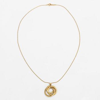 Tiffany & Co, An 18K gold necklace. Marked Tiffany & Co and T & Co.