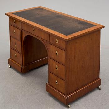 A mid 19th century mahognay writing desk.