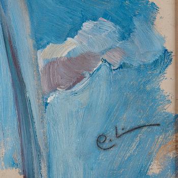 Carl Larsson, "Kvinnofigur och himmel".