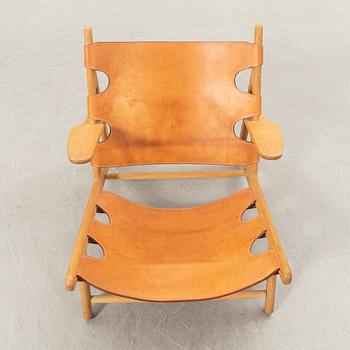 Børge Mogensen, Armchair "The Hunting Chair" Fredericia Stolefabrik Denmark, late 20th century.