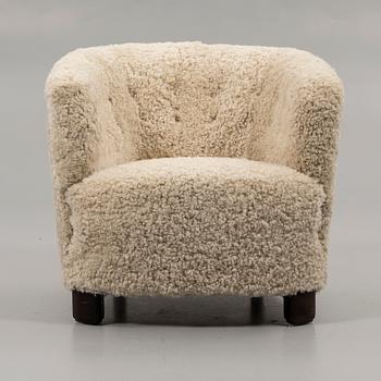Fåtölj, Scandinavian Modern, Danmark, 1940-tal.