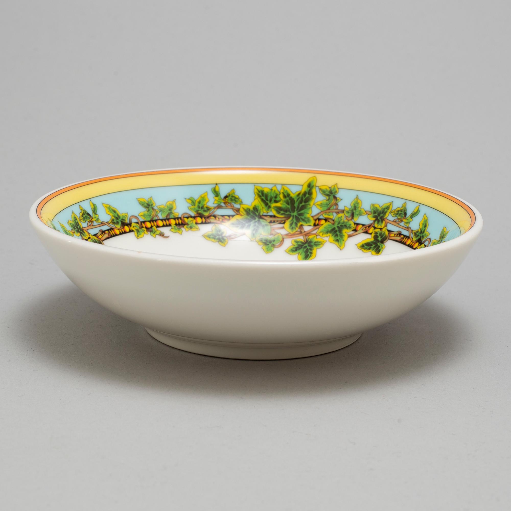 VERSACE, MAT och KAFFESERVIS, 12 delar, porslin. Rosenthal, "Casual".