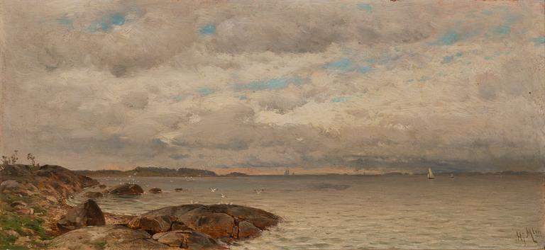 Hjalmar Munsterhjelm, A view from the shore.