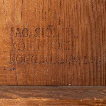 Jacob Sjölin, fällbord, (mästare i Köping och Kungsör 1767-85).