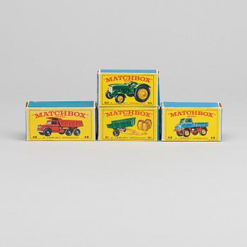LESNEY MATCHBOX SERIES FOUR CARS.