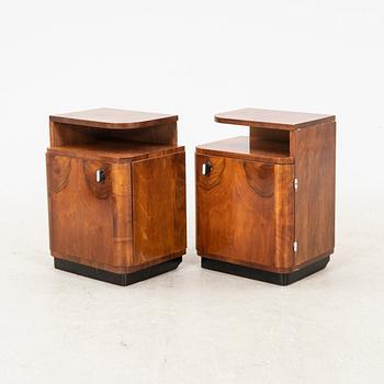 Sängbord ett par 1900-talets första hälft.