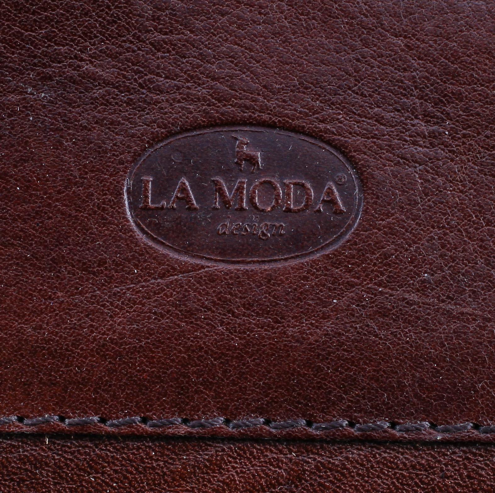 PORTFÖLJ, skinn, La Moda.