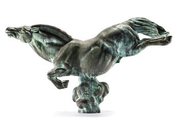 743. Carl Milles, "Flygande hästen" (=The flying horse).