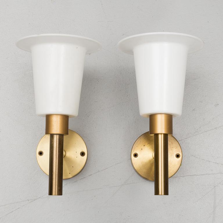 UNO & ÖSTEN KRISTIANSSON, vägglampor, ett par, Luxus.