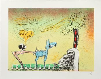 Roberto Matta · ROBERTO MATTA, färglitografi, signerad och numrerad 46/60.