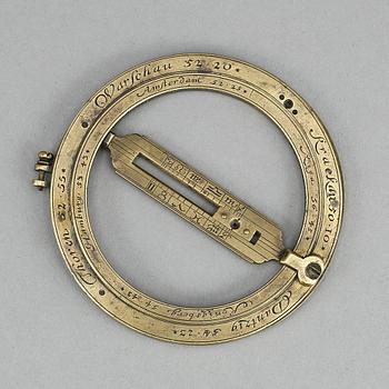 KOMPASSUR/INSTRUMENT, mässing, Europa 1600/1700-tal.