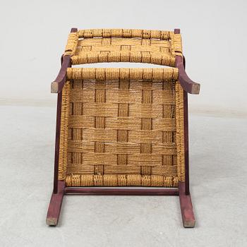 AXEL LARSSON, a stained beech armchair from Bodafors, 1930's.