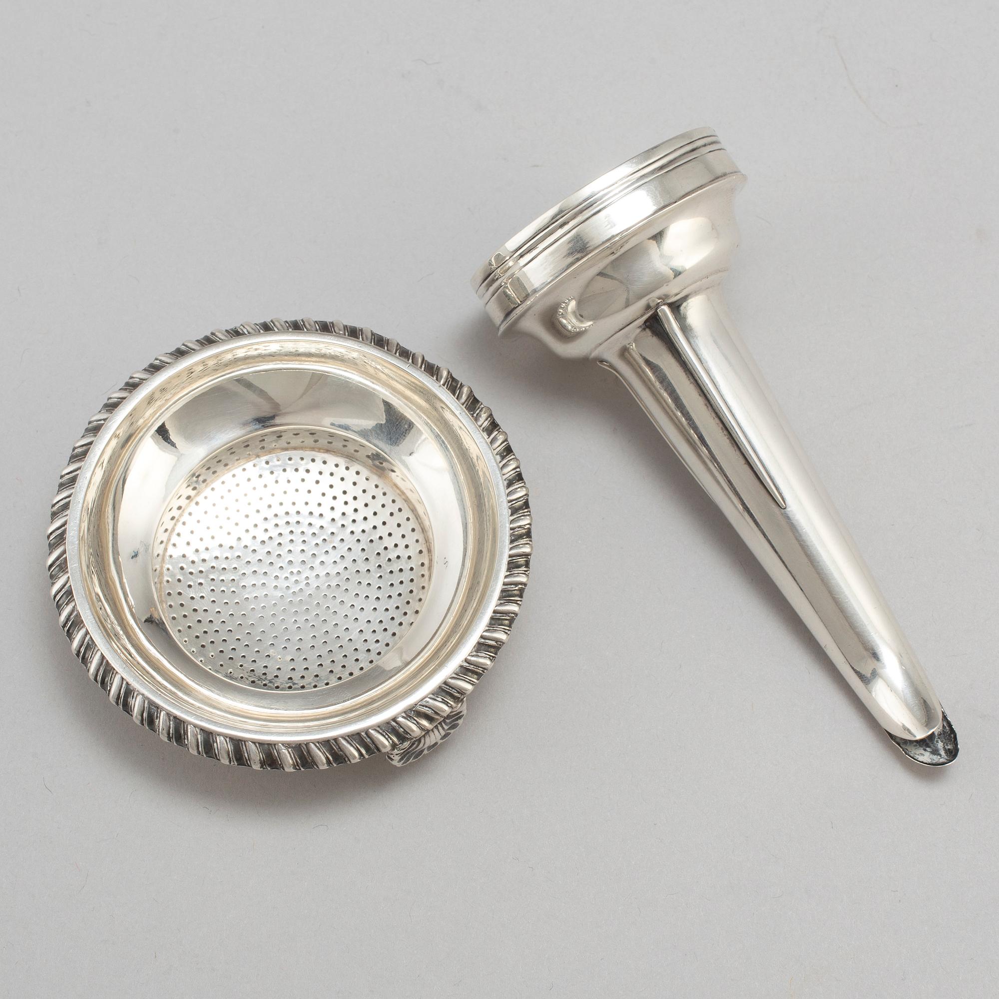 G & D Reid, vinsil, silver, Newcastle 1799.