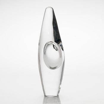 Timo Sarpaneva, an 'Orchid' glass sculpture, signed Timo Sarpaneva Iittala 3568.