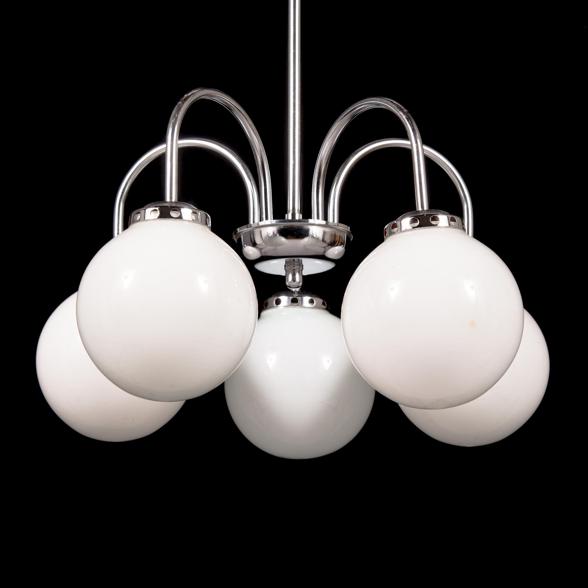 A 1960's "Bridge" 019433 A/3 pendant light.