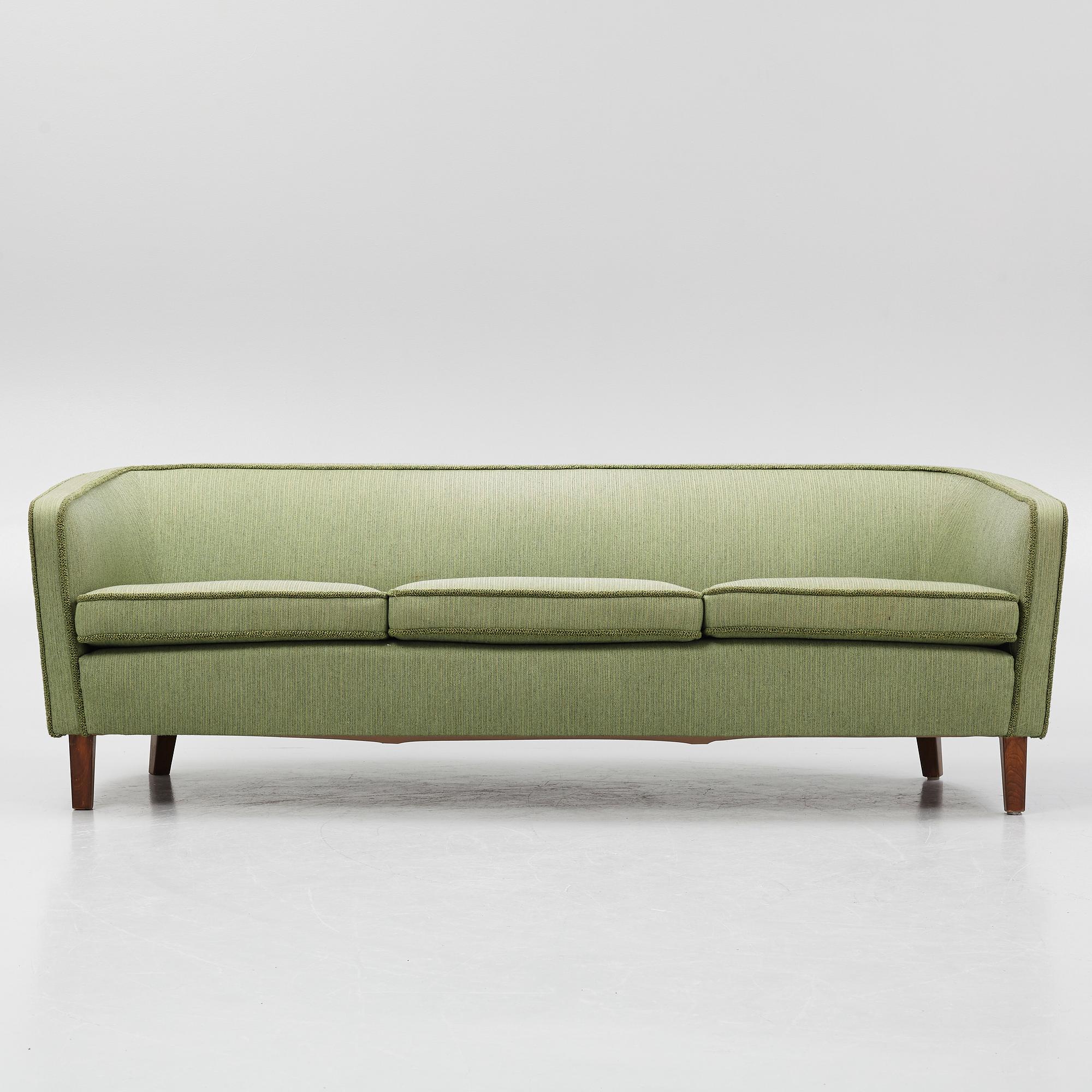Sofa, mid-20th century.