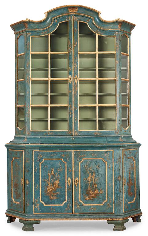 A Swedish Rococo 18th century cupboard.