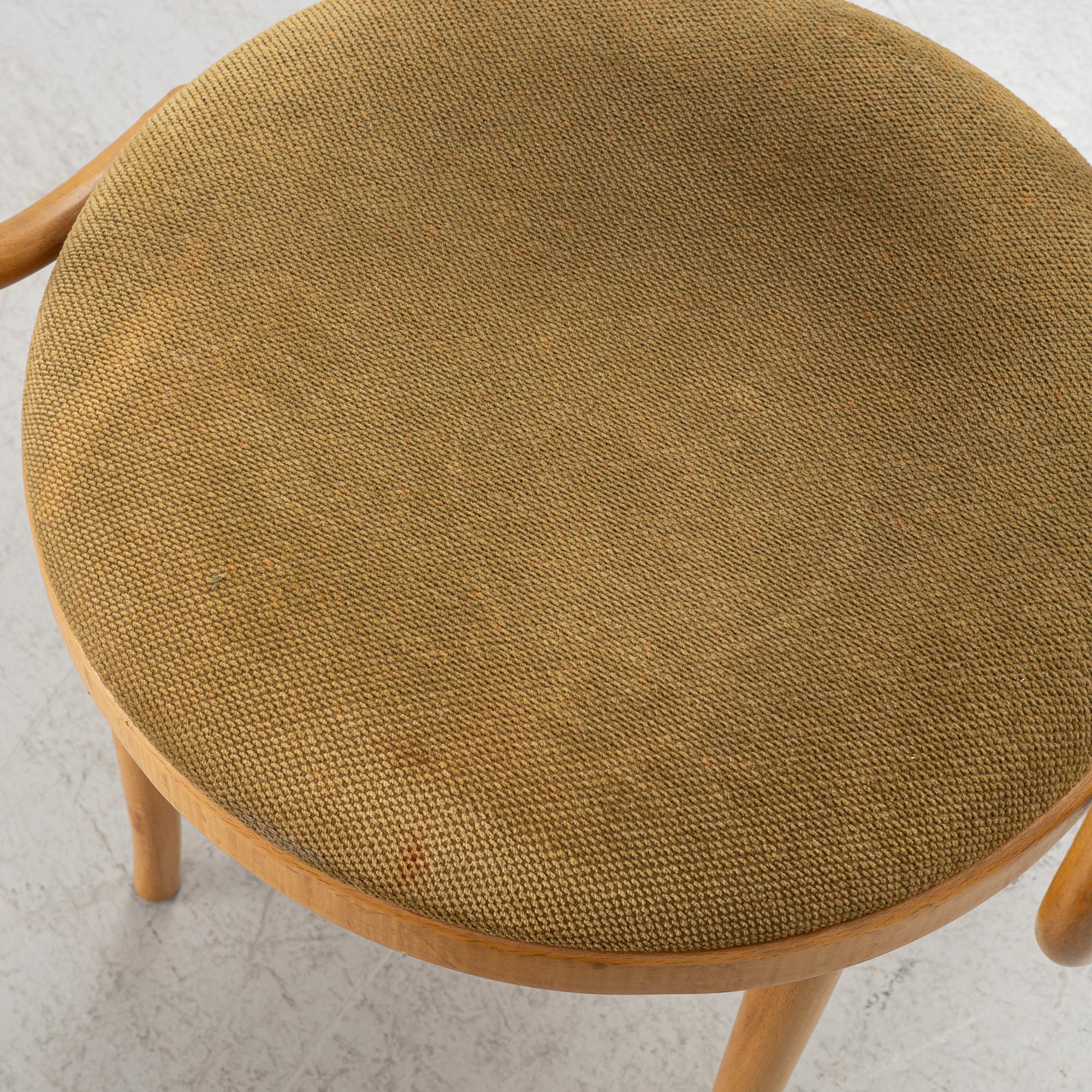 Four Thonet-style chairs, end of the 20th century.