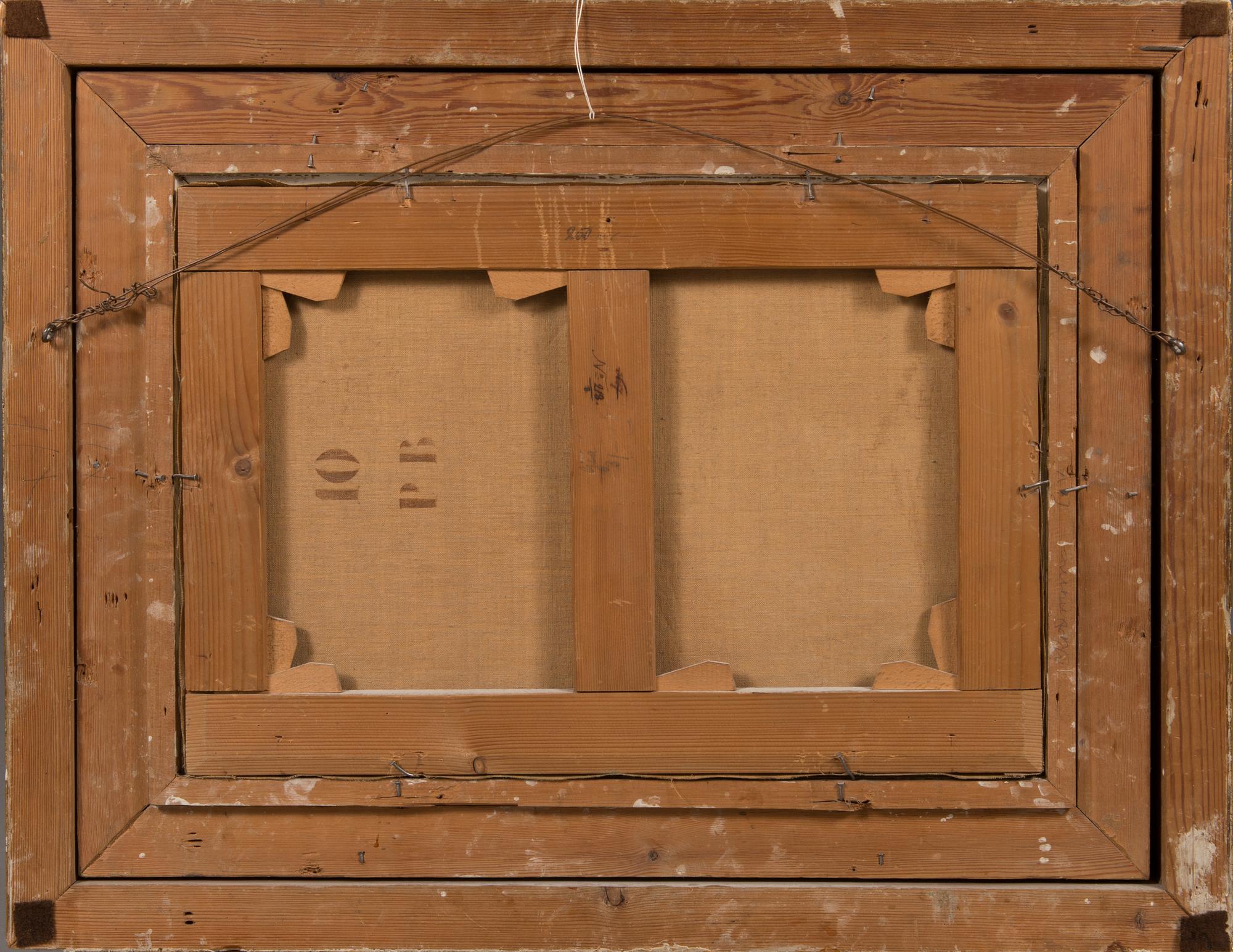 Johan Elis Kortman, Forest view at the shore.