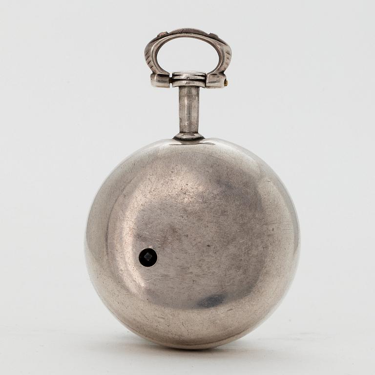 Edward Prior, silver pocket watch for the Turkish market , London 1824.