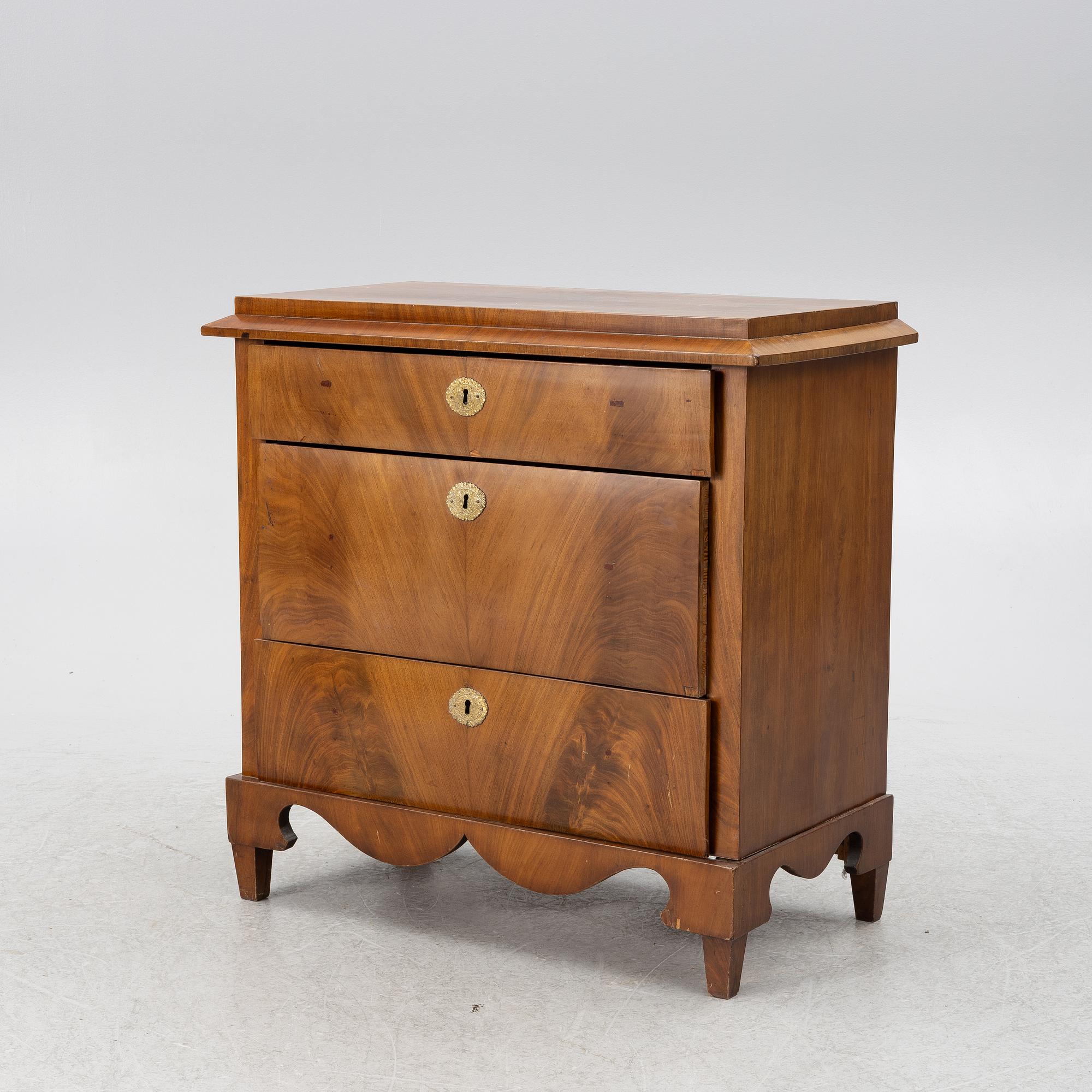 Empire, Chest of drawers, late Empire, mid-19th century.