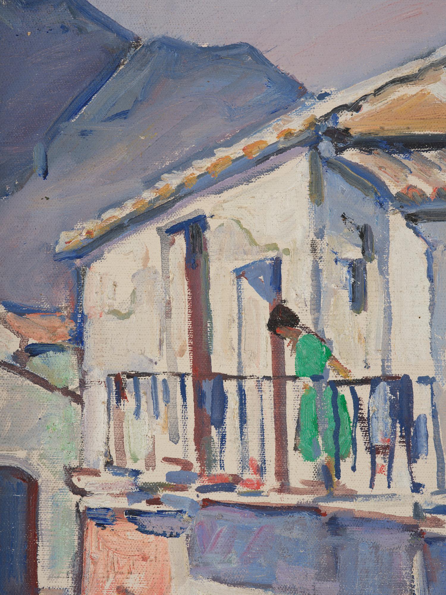 Edvin Ollers, Sydländsk stadsbild.