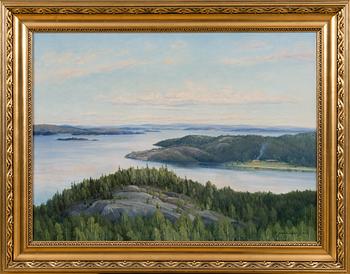 THORSTEN WAENERBERG, VIEW OVER THE ARCHIPELAGO.