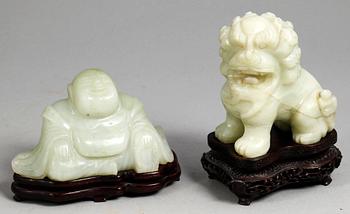 FIGURER, 2st, jade. Kina, 1900-tal.