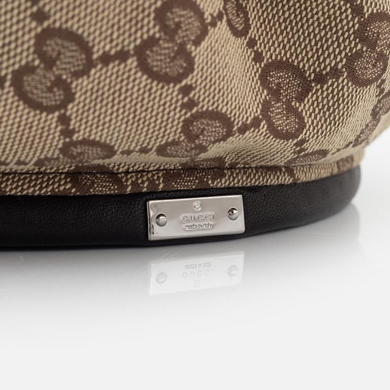 Gucci, a monogram canvas beret, size S.