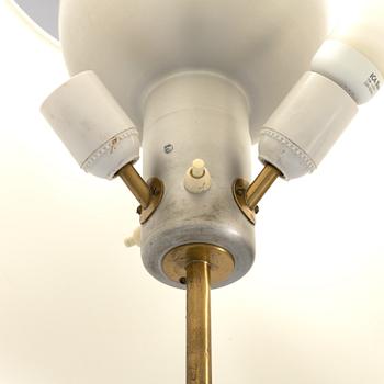 Josef Frank, a model 2148 brass floor light, Svenskt Tenn.