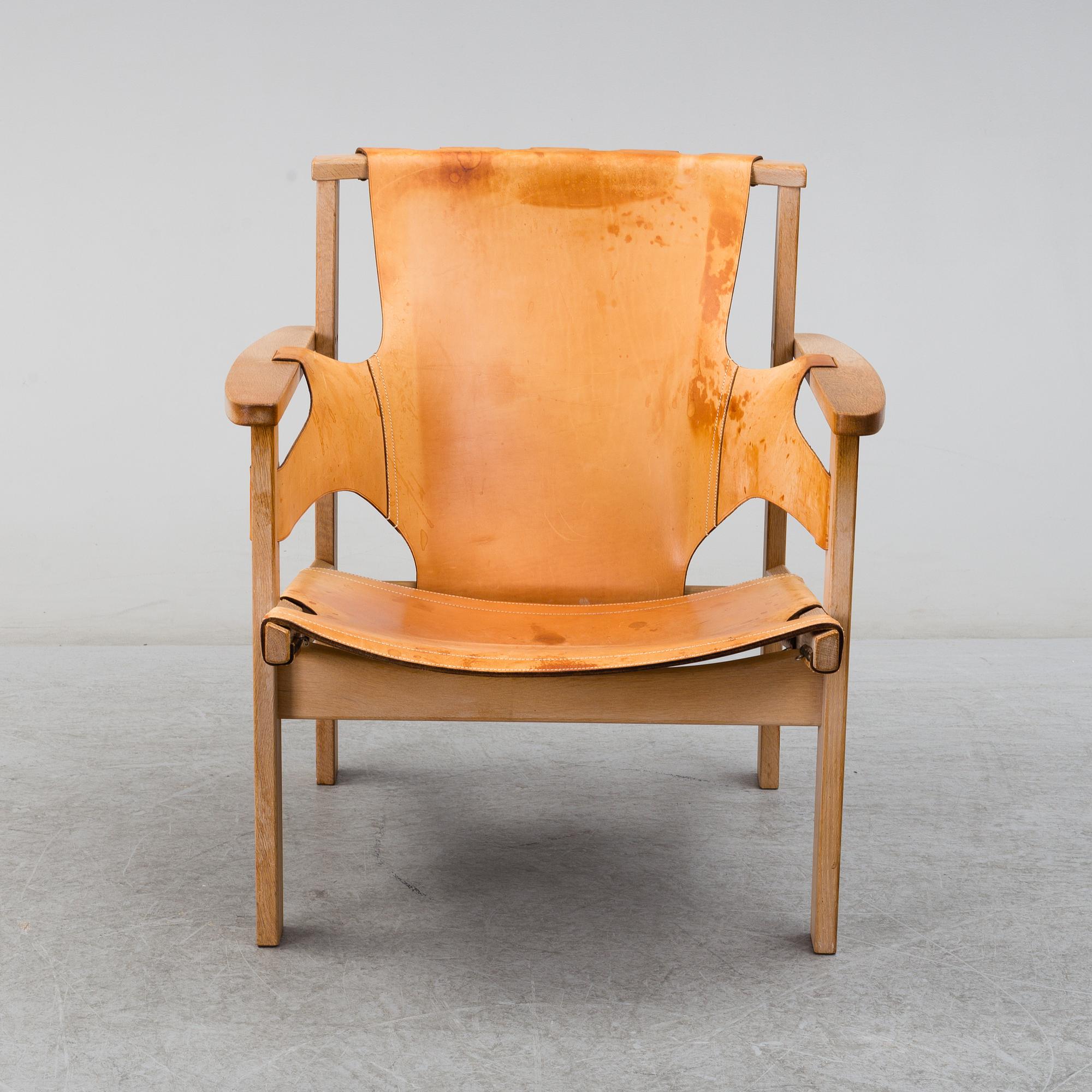 CARL-AXEL ACKNING, fåtölj, "Trienna", 1960-tal.