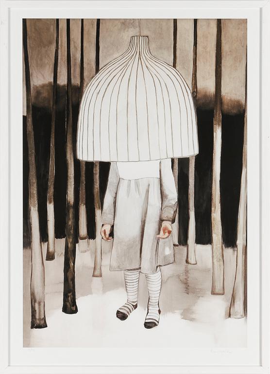 PIA INGELSE, gicleetryck, signerat och numrerat 10/25.