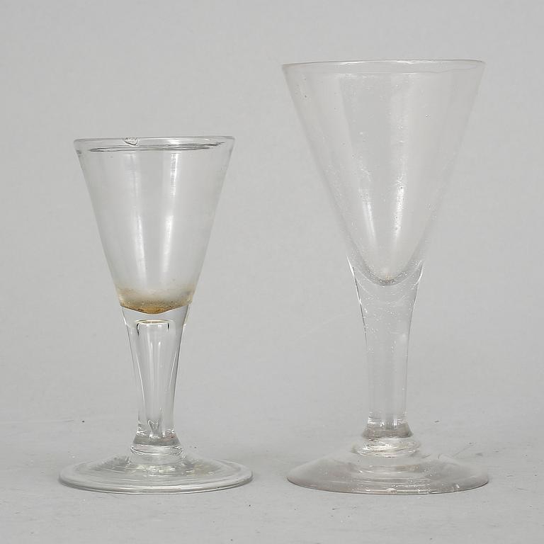 GLAS, 2 st, 1700-tal.