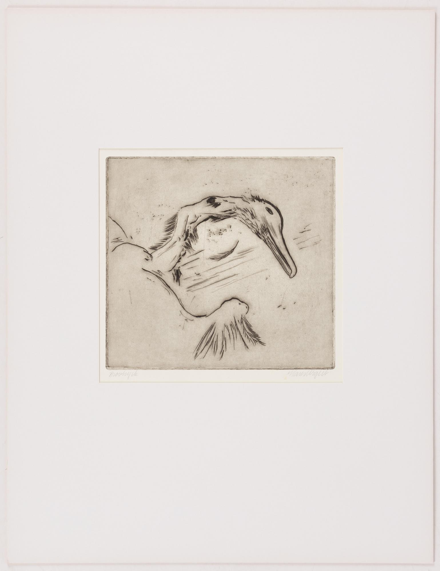 Hans Wigert, "Oljedöd svan".