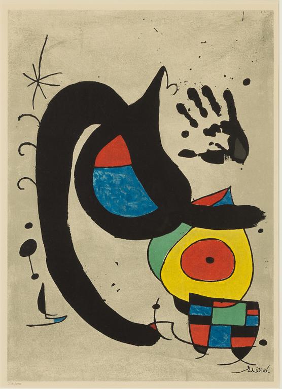 Joan Miró, Untitled.