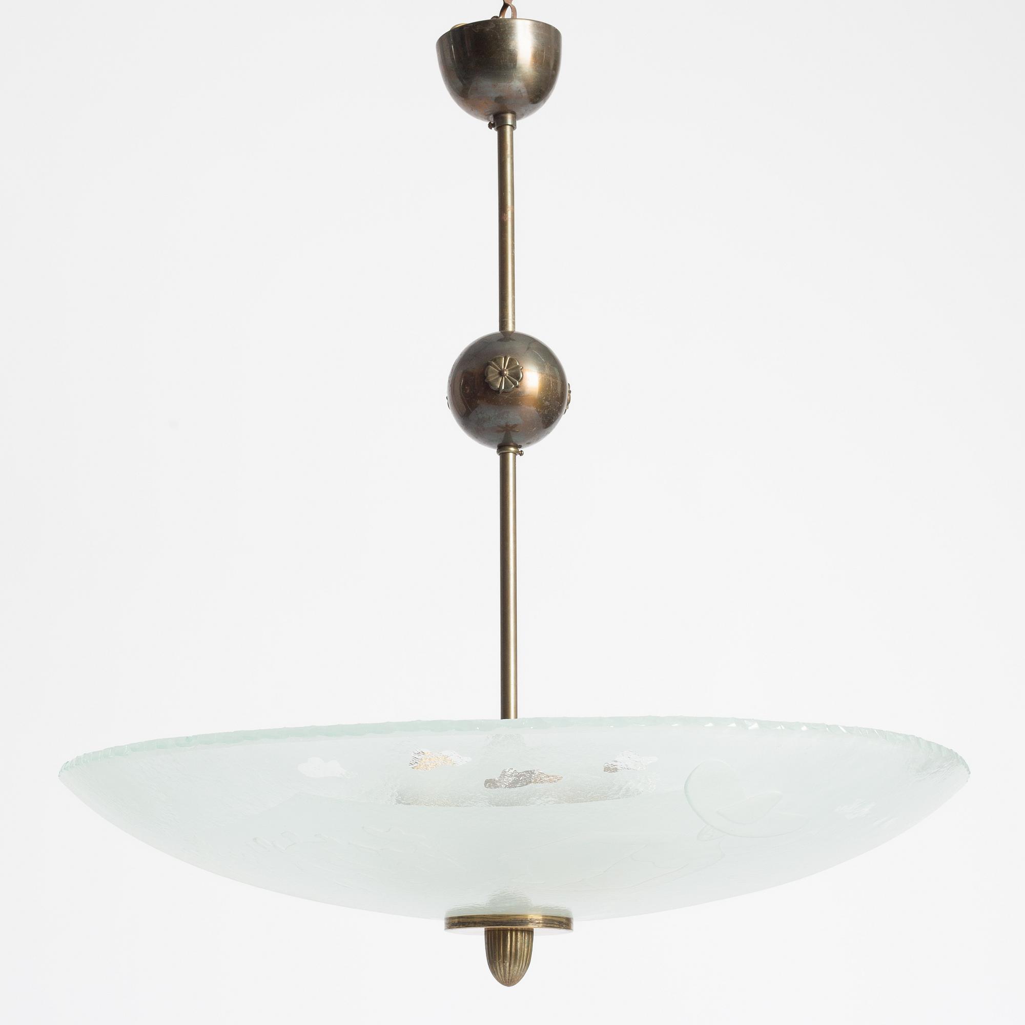 Taklampa,. 1930-40-tal.