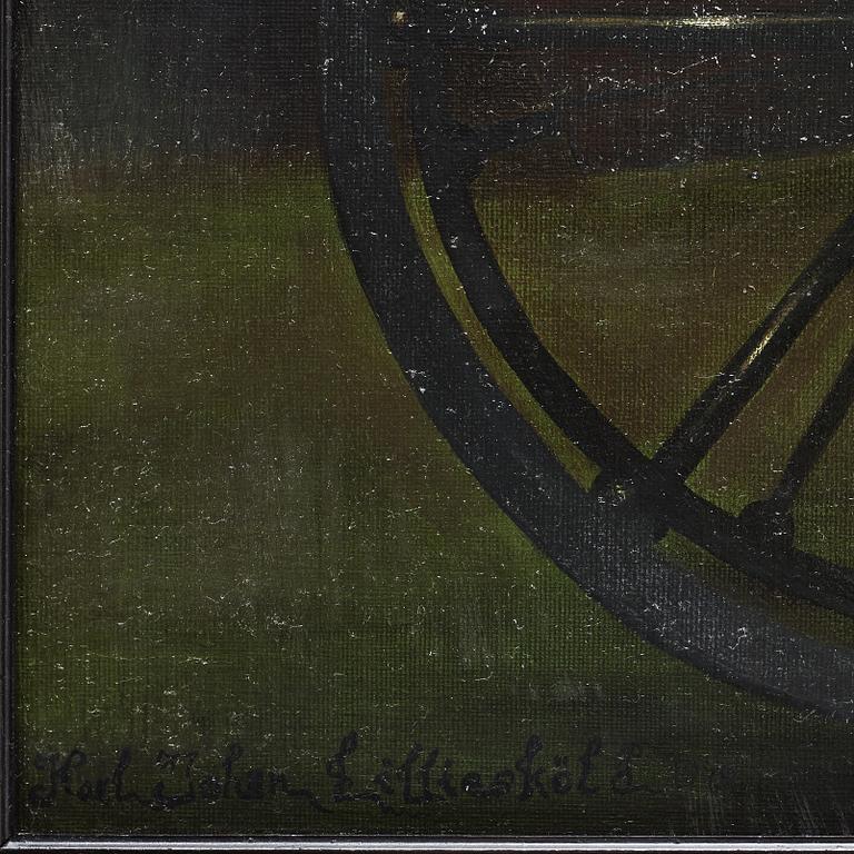 KARL JOHAN LILLIESKÖLD, olja på duk, signerad och daterad 1977.