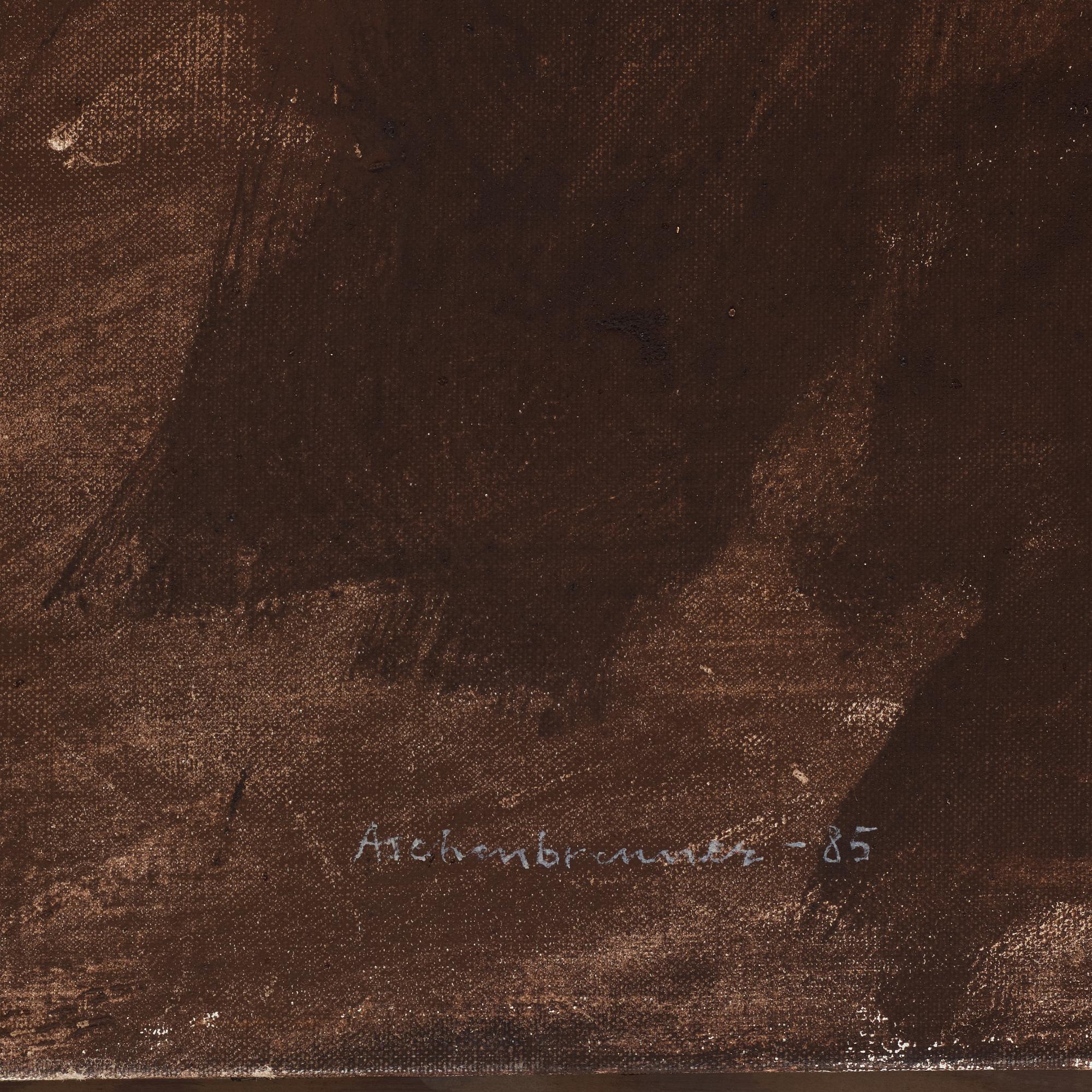 Lennart Aschenbrenner, oil on canvas, signed and dated-85.