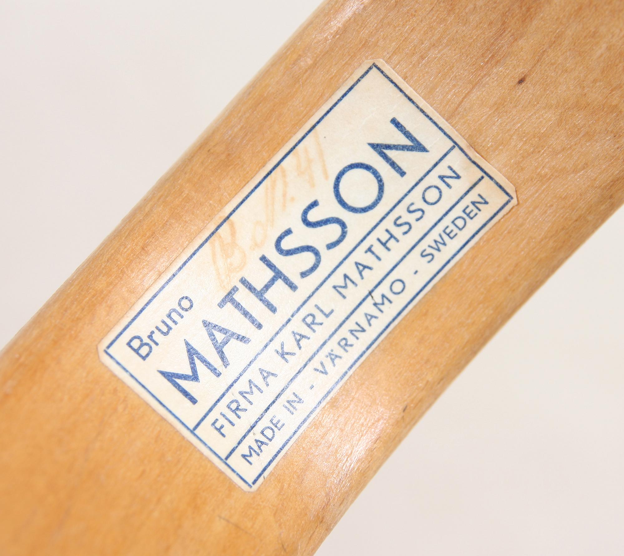 STOL, "Arbetsstol modell 41".
Bruno Mathsson för Firma Karl Mathsson, Värnamo.