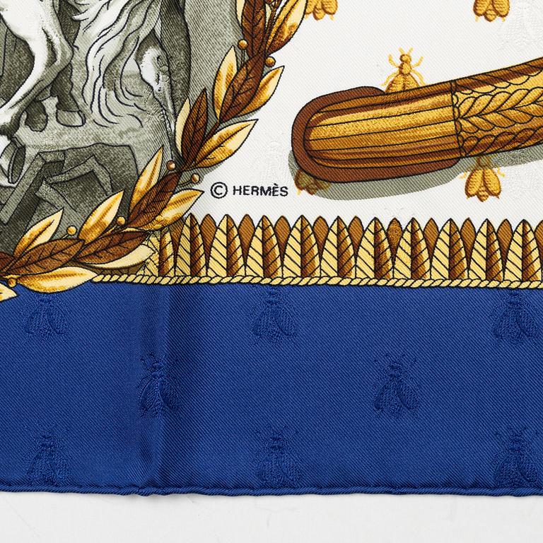 Hermès, scarf, "Napoléon".