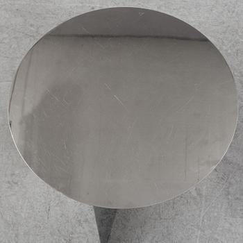 A HAY "Slit table" round mirror side table, Denmark.