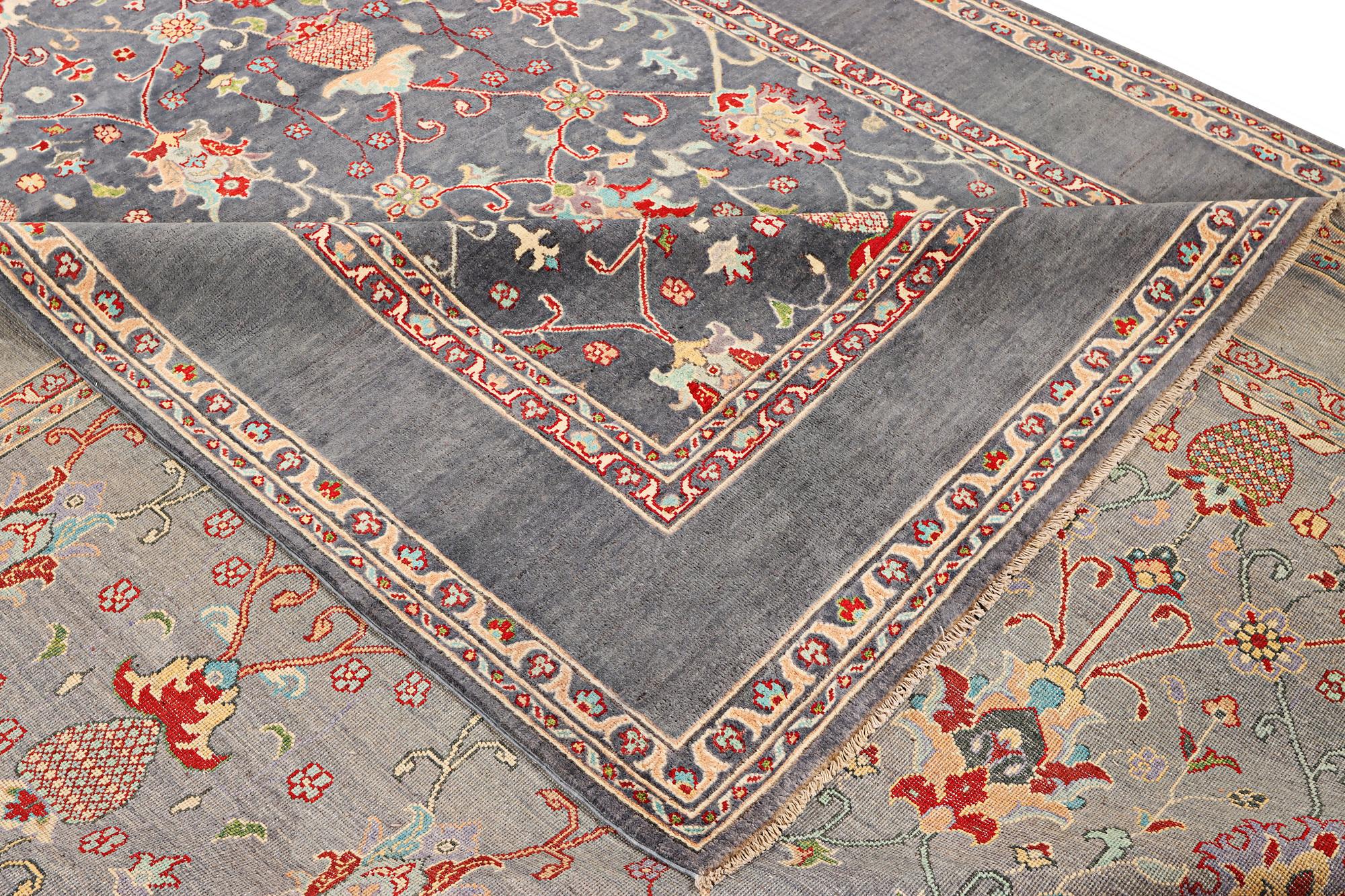 A Kazak carpet, c. 416 x 308 cm.