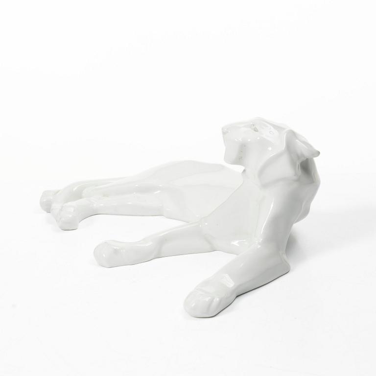 Anton Puchegger, figurine, porcelain, KPM Berlin (Königliche Porzellan-Manufaktur), early 20th century.
