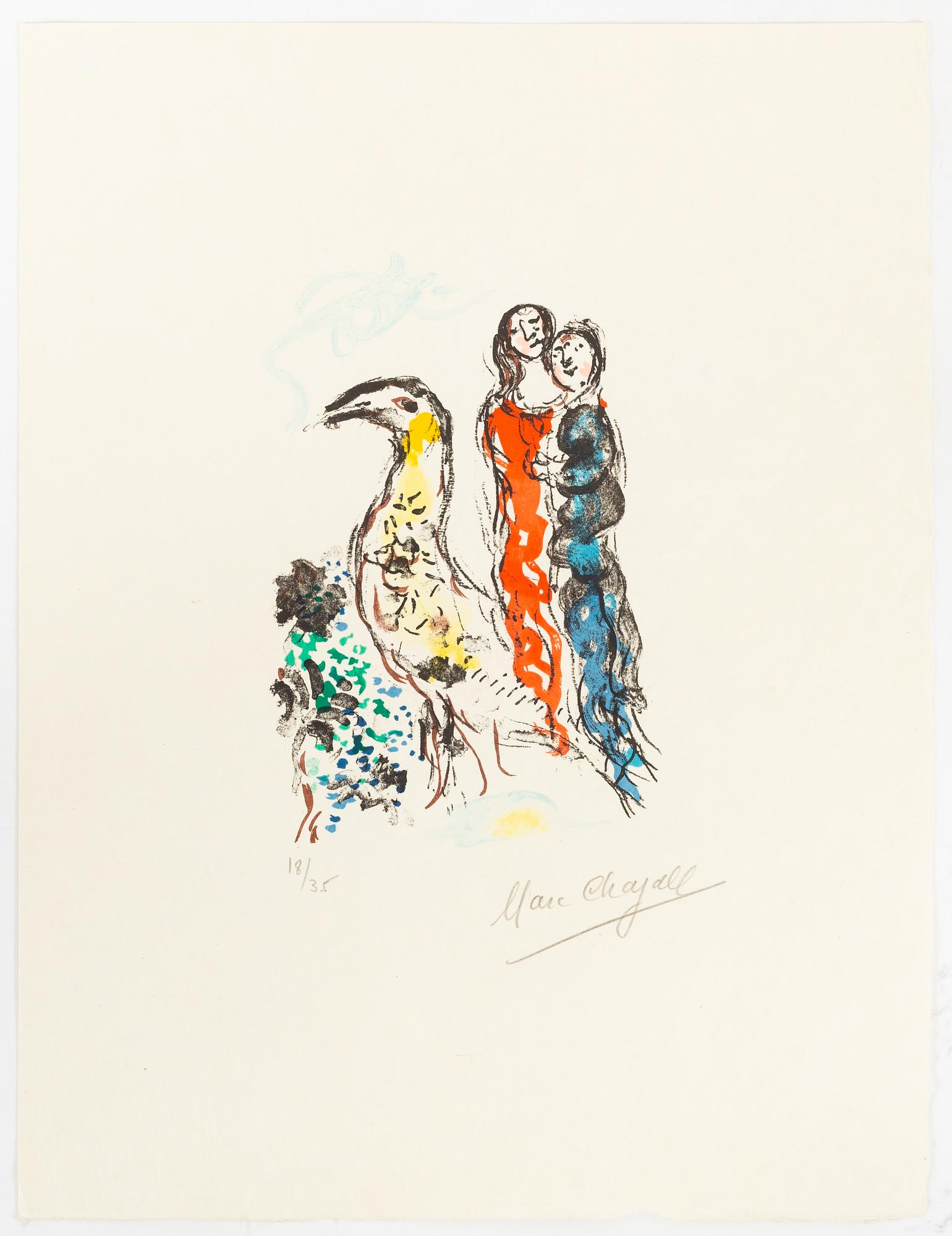 Marc Chagall, "L'Élégie des Alizés".