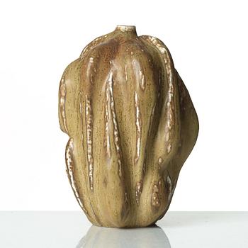 Axel Salto, a stoneware vase, Royal Copenhagen, Denmark.