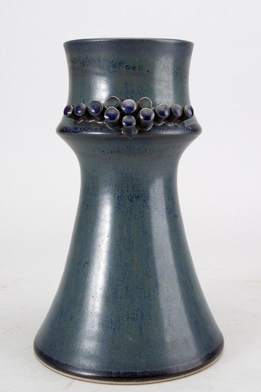 Hertha Bengtson, a signed ceramic vase.