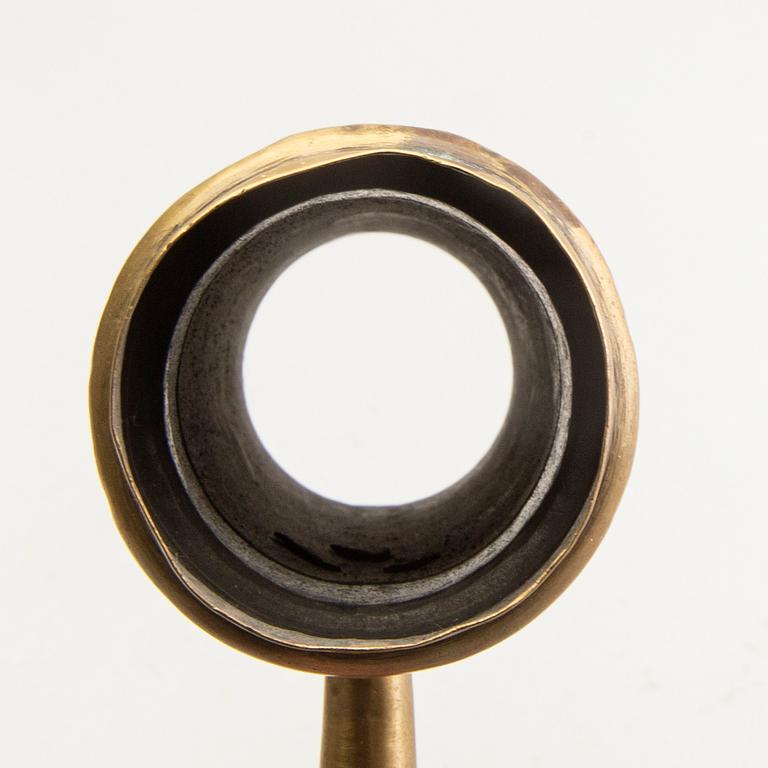 Parti metallkärl, 10 delar, mässing, tenn, kopparlegering. Persien, omkring 1900.