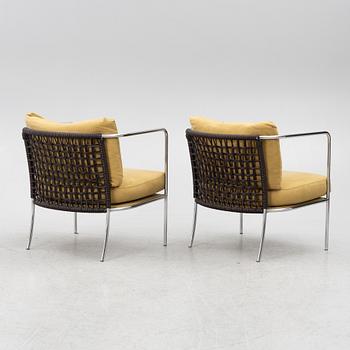 Piero Lissoni, fåtöljer, ett par, "Café", Living Divani, Italien.