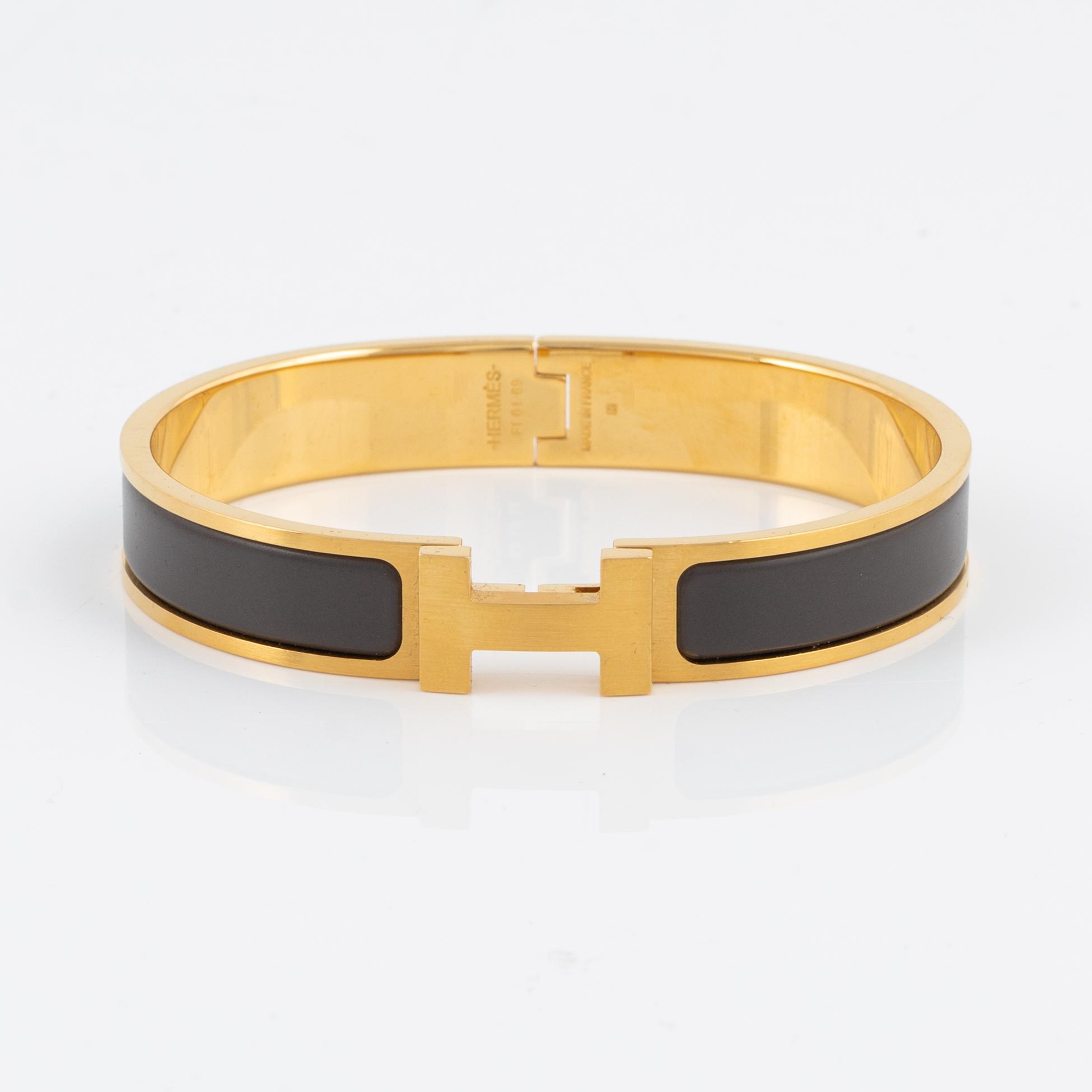 Hermès, 'Clic H' bracelet, GM.